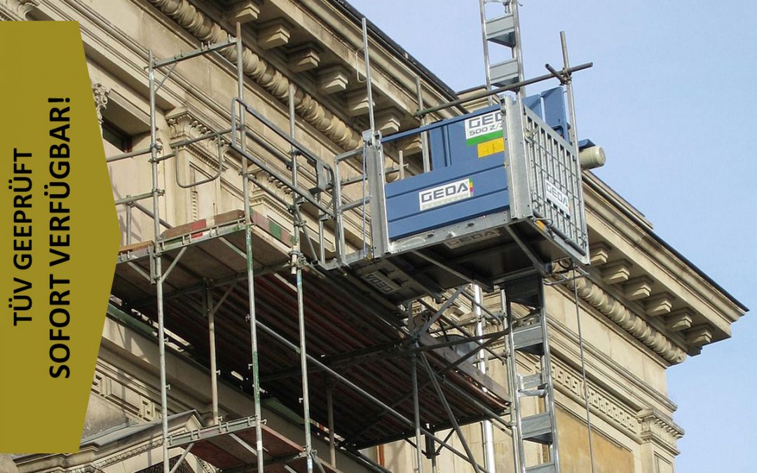 VERKAUF: Transportbühne GEDA 500 Z/ZP