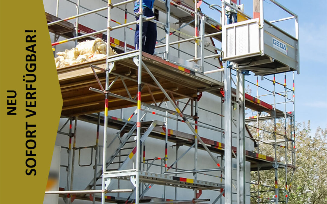 VERKAUF: Zahnstangenaufzug GEDA 200 Z