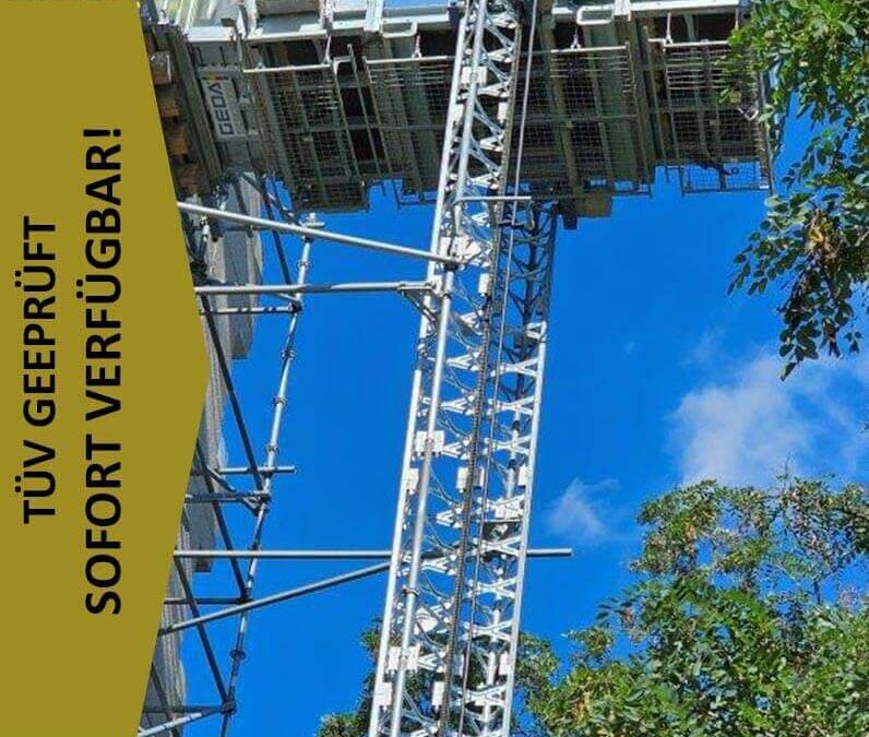 VERKAUF: Transportbühne GEDA  1500 Z/ZP